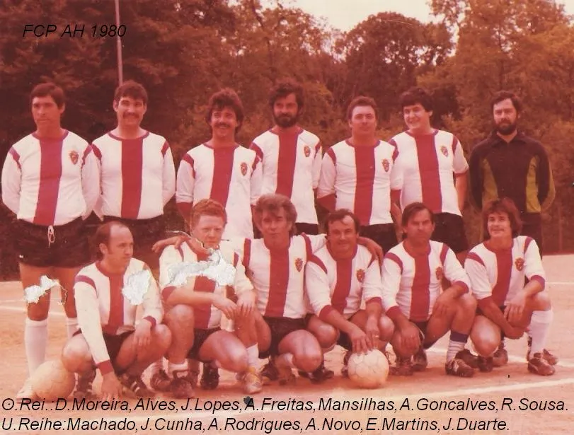 Equipa de veteranos 1980/1981
