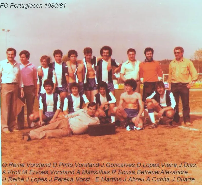 1ª equipa 1980/1981