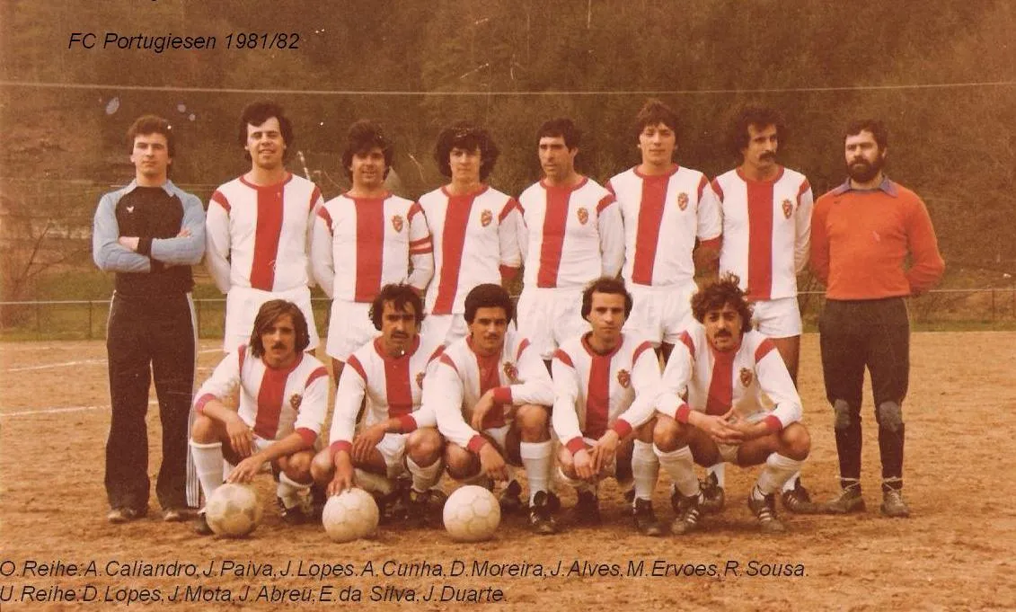 1ª equipa 1981/1982