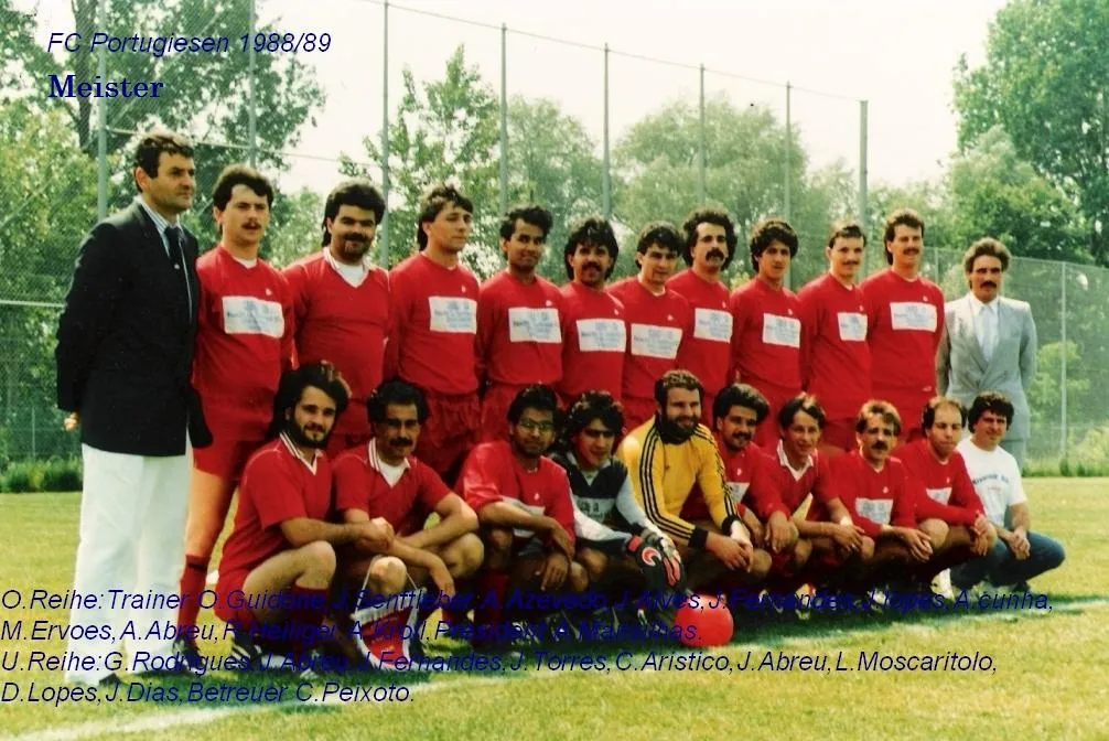 1ª equipa 1988/1989