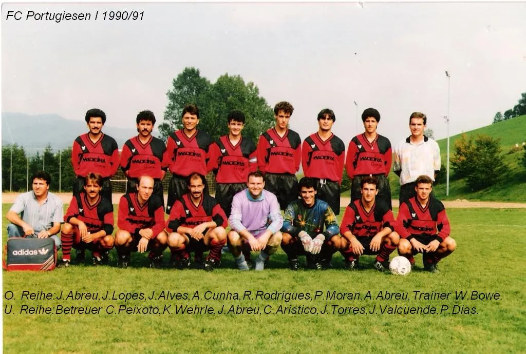 1ª equipa 1990/1991