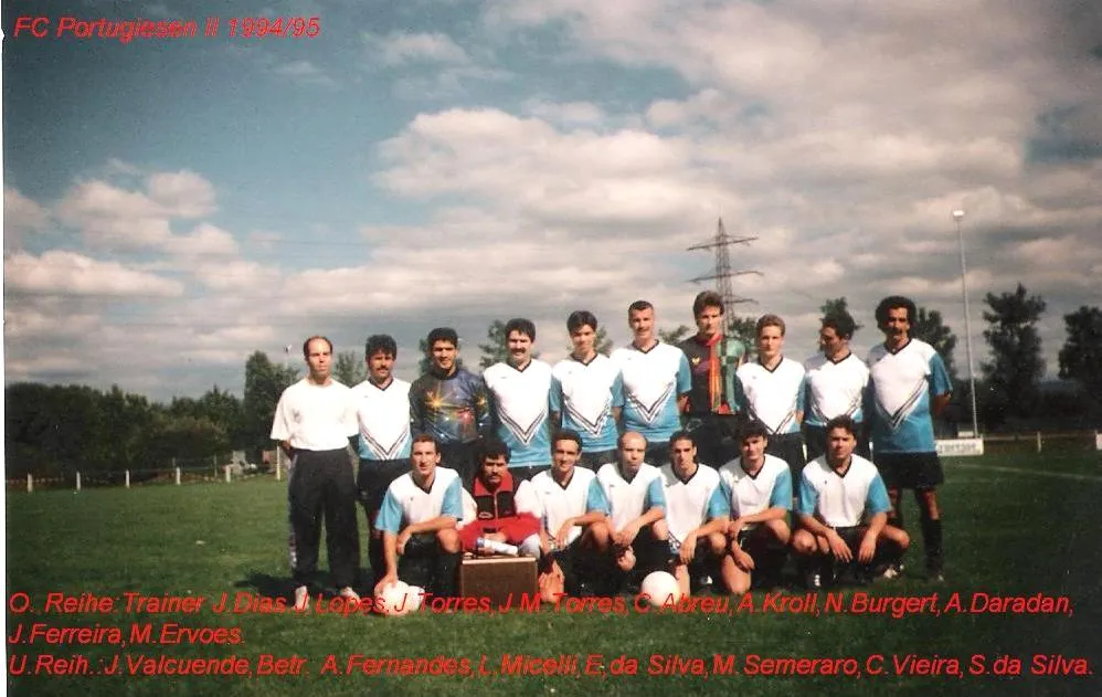2ª equipa 1994/1995
