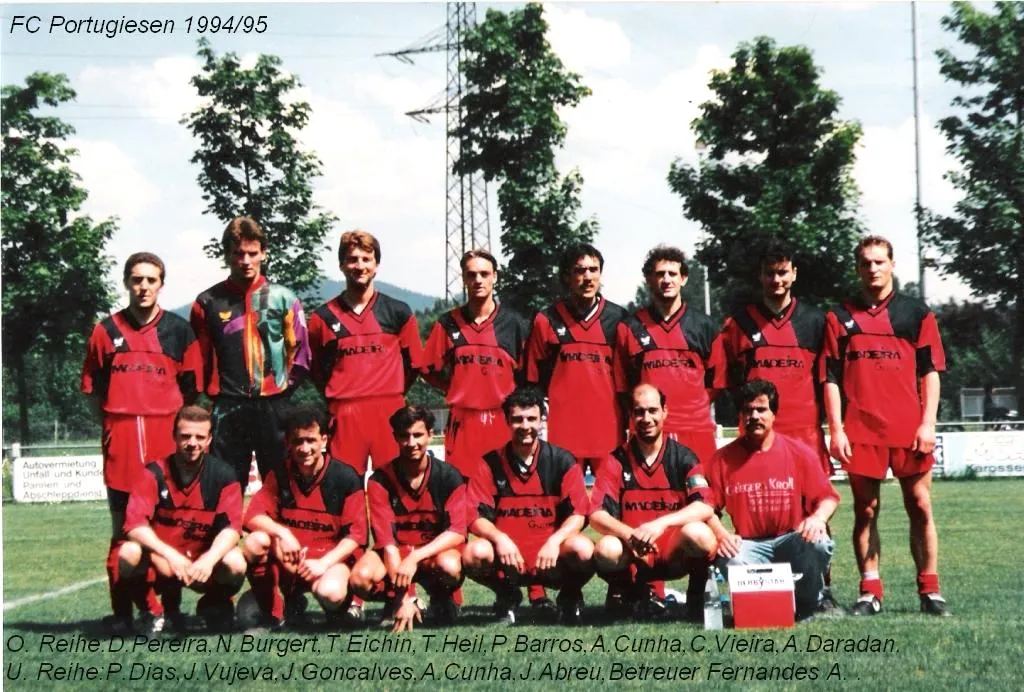1ª equipa 1994/1995