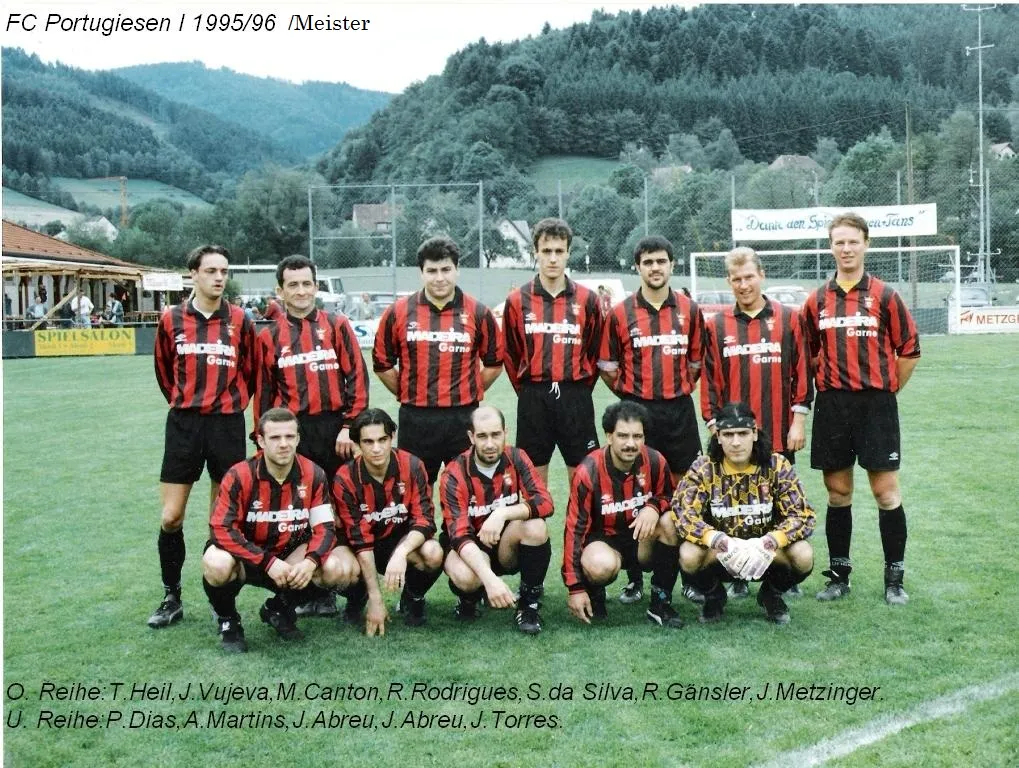 1ª equipa 1995/1996