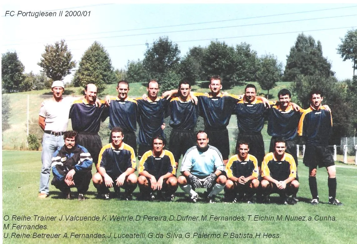 2ª equipa 2000/2001