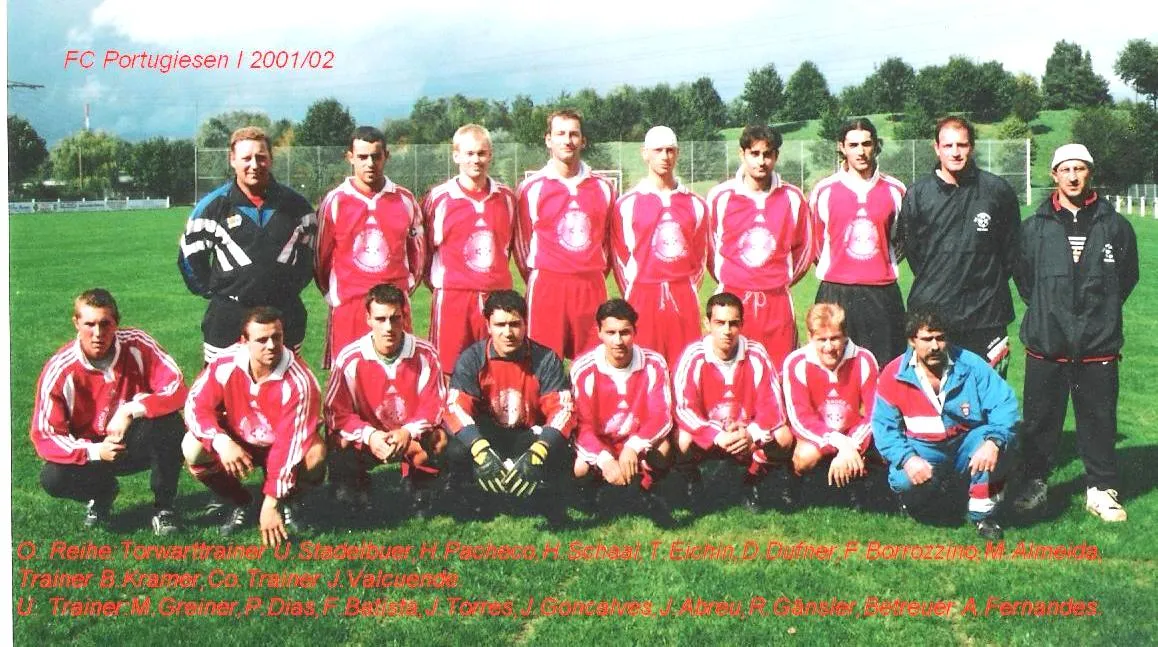 1ª equipa 2001/2002