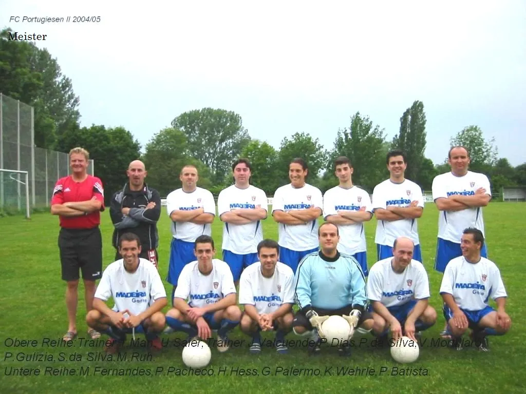 2ª equipa 2004/2005