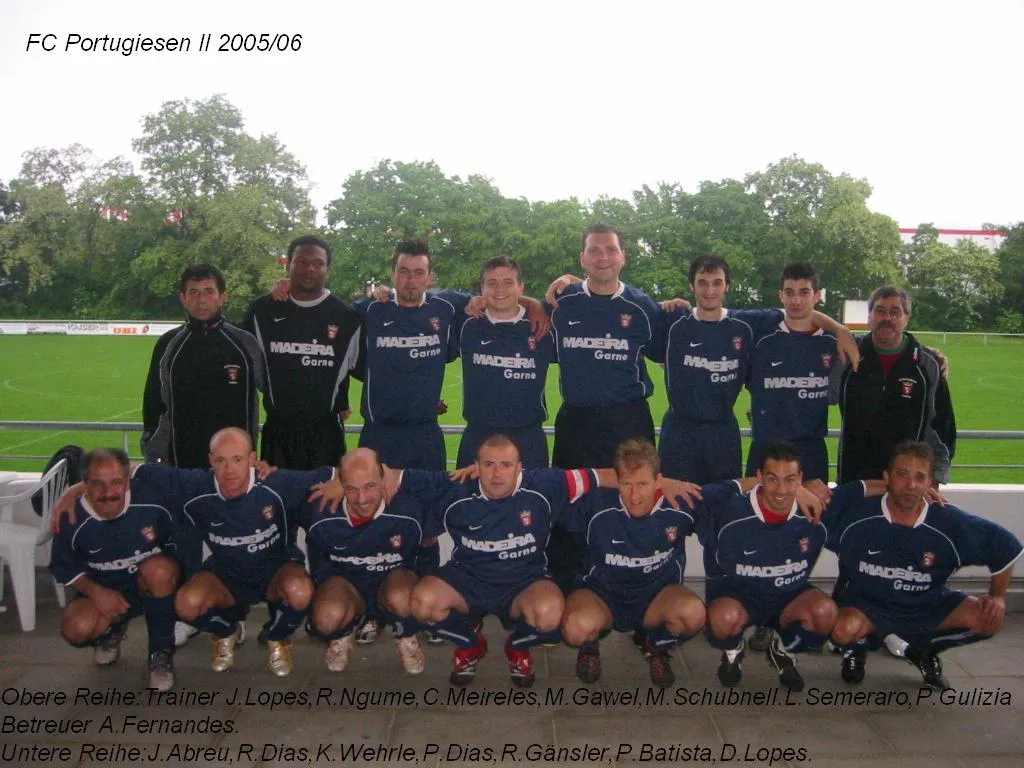 2ª equipa 2005/2006