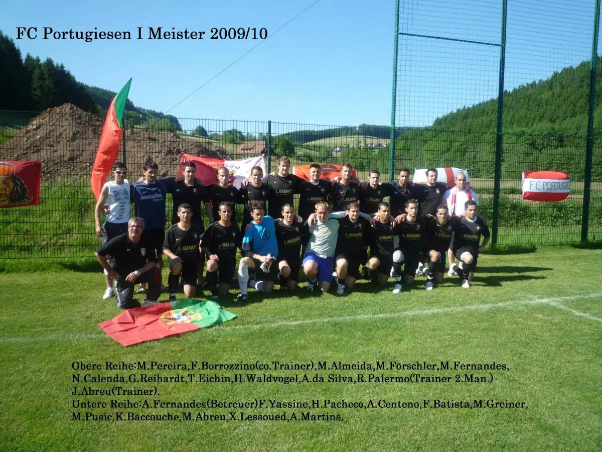 1ª equipa 2009/2010