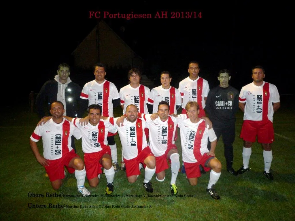 Equipa de veteranos 2013/2014