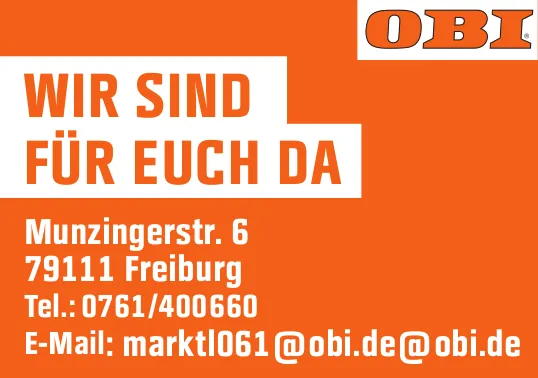 OBI Markt Freiburg Süd